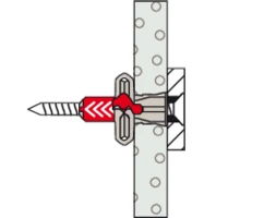 Fischer DuoPower 6x30 met schroef - 50 stuks (535459)