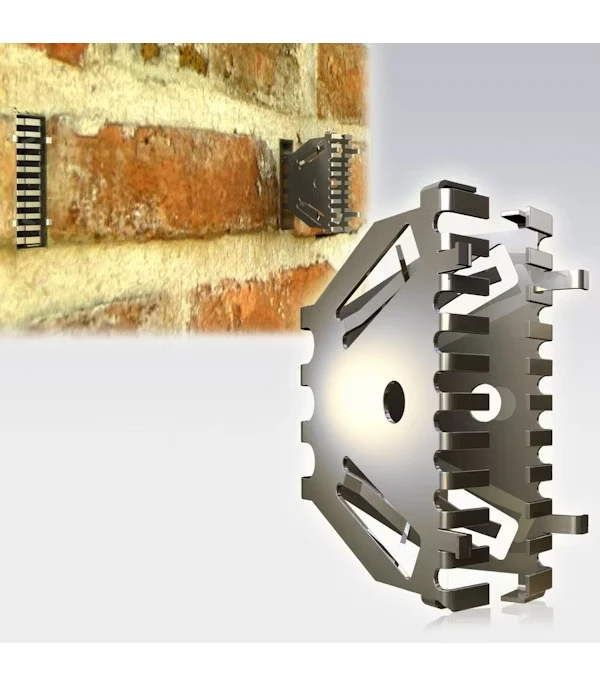 WEHA bijenbekje spouwvoegrooster RVS 50mm - per stuk (21300000)