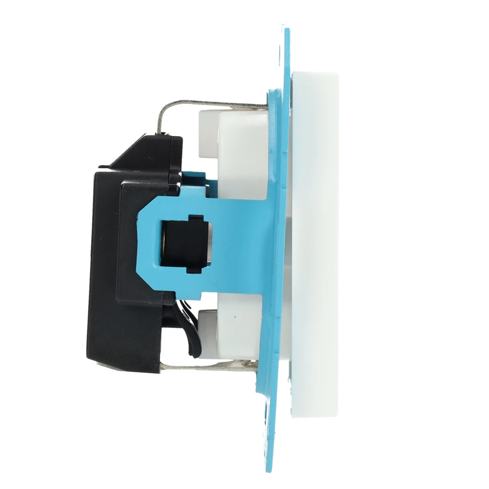 Miniatuur van ION industries stopcontact met randaarde - V1/J1 alpin wit mat (10.100.015)
