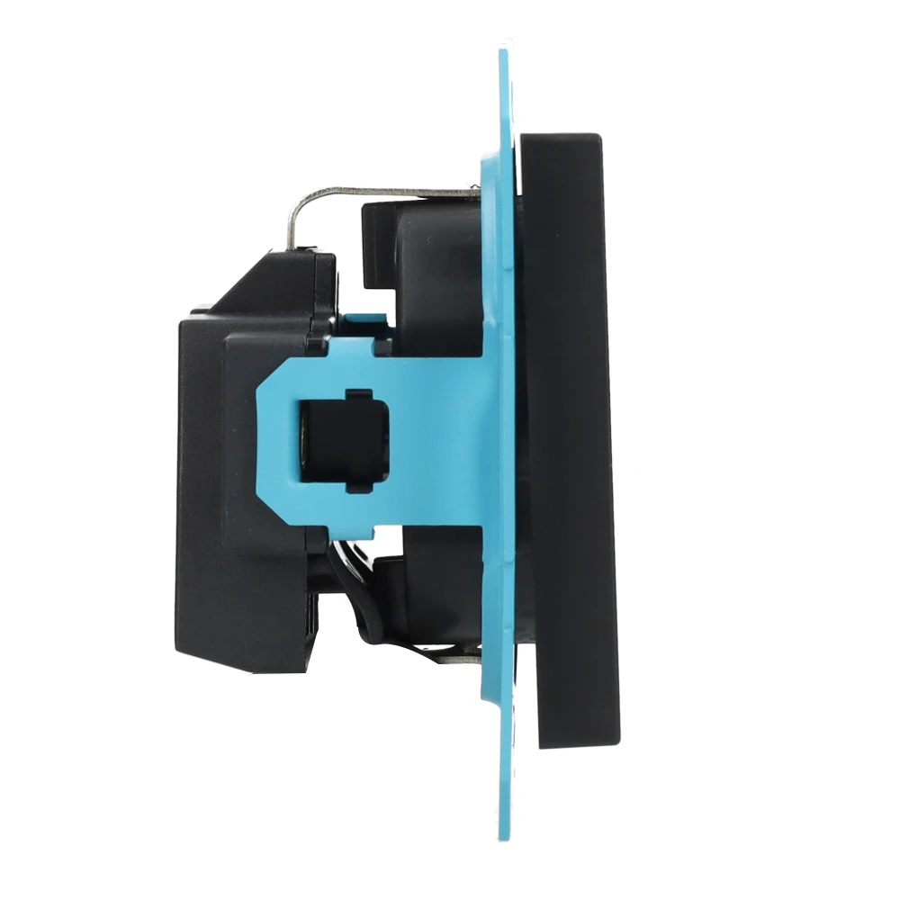 Miniatuur van ION industries stopcontact met randaarde - V1/J1 mat zwart (10.100.020)