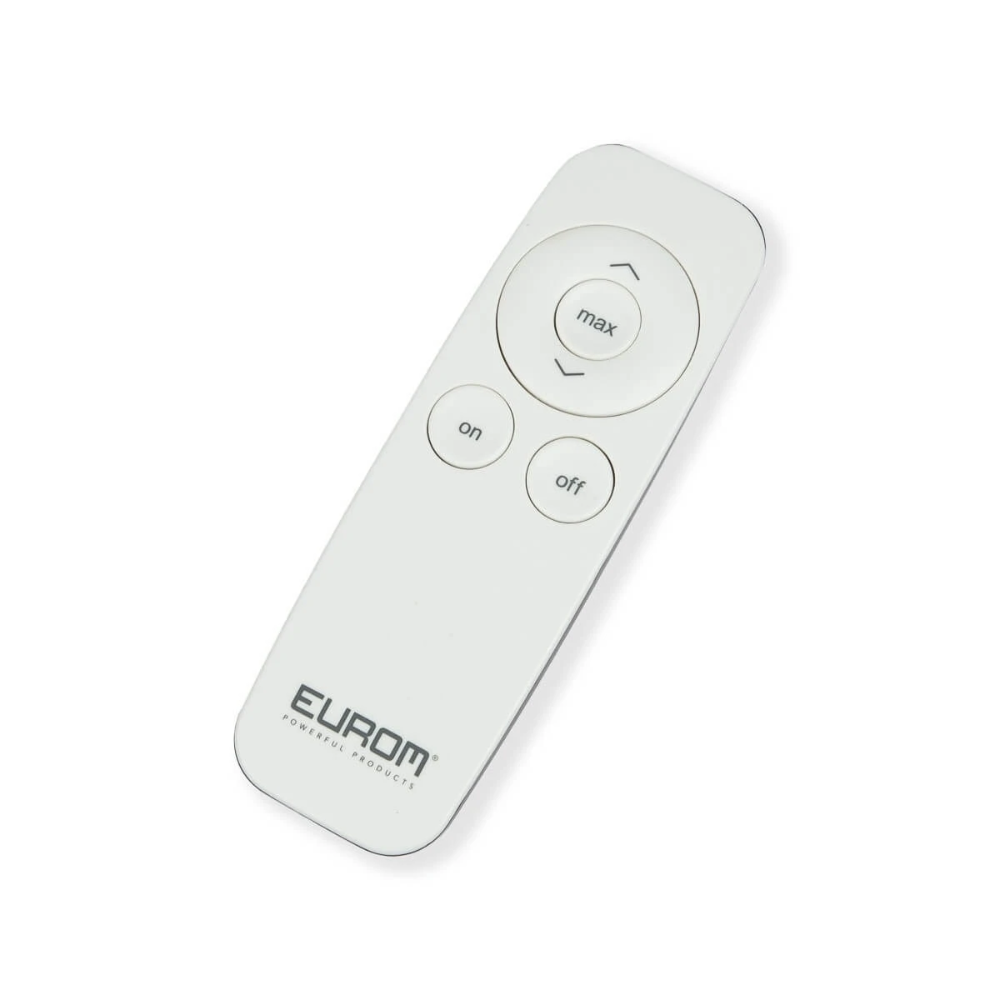 Eurom elektrische terrasverwarming 2400W met afstandsbediening IP64 - zwart (334975)