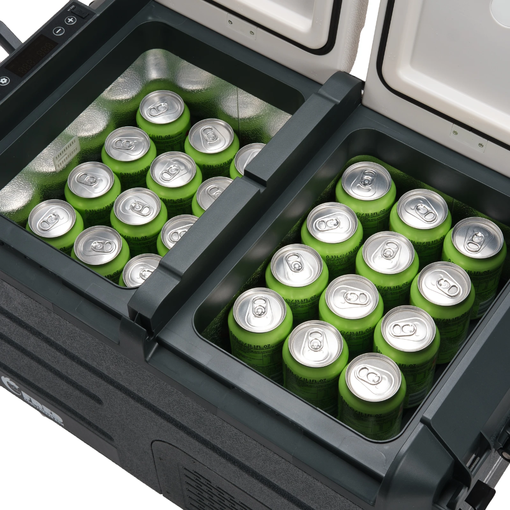 Miniatuur van Eurom Double Fred elektrische koel en vriesbox met 230V en 12/24V adapter inhoud 38 liter (388046)