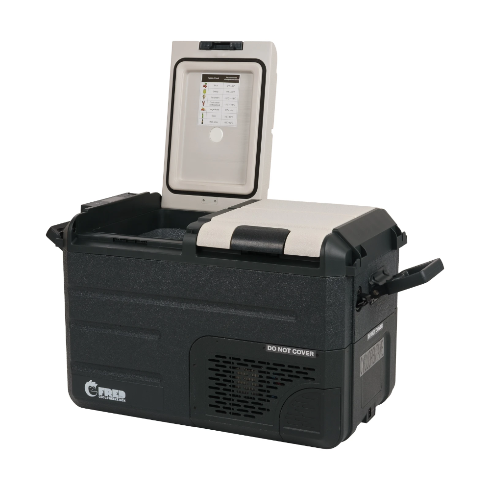 Miniatuur van Eurom Double Fred elektrische koel en vriesbox met 230V en 12/24V adapter inhoud 38 liter (388046)