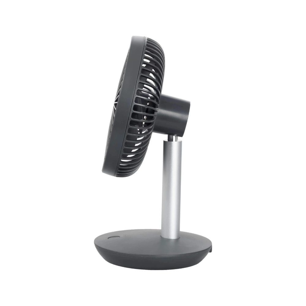 Miniatuur van Eurom draadloze mini ventilator op batterijen 4 standen 27.5 cm - grijs (384659)