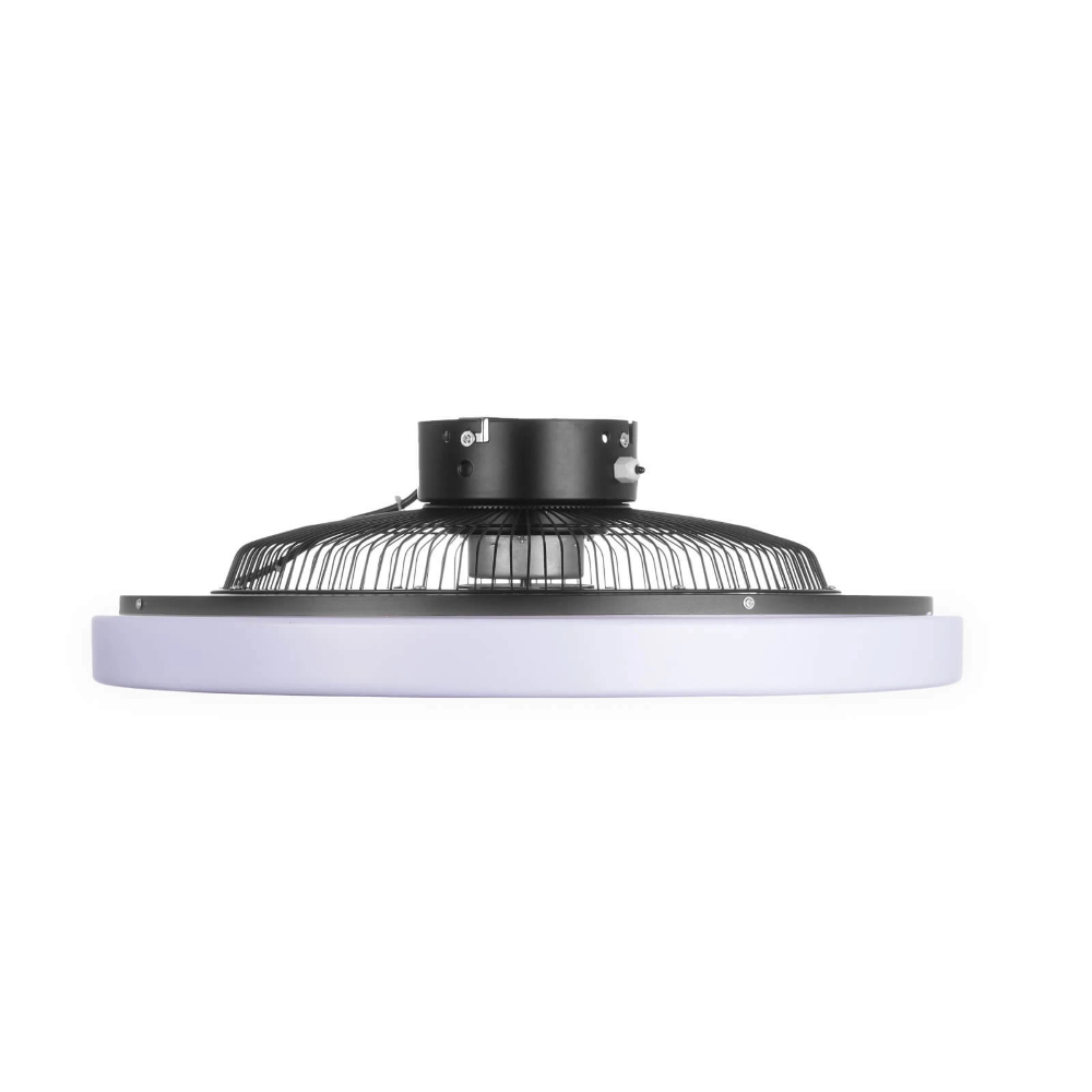 Miniatuur van Eurom plafond ventilator met lamp 43W 3 standen diameter 30CM met afstandsbediening - zwart (385298)