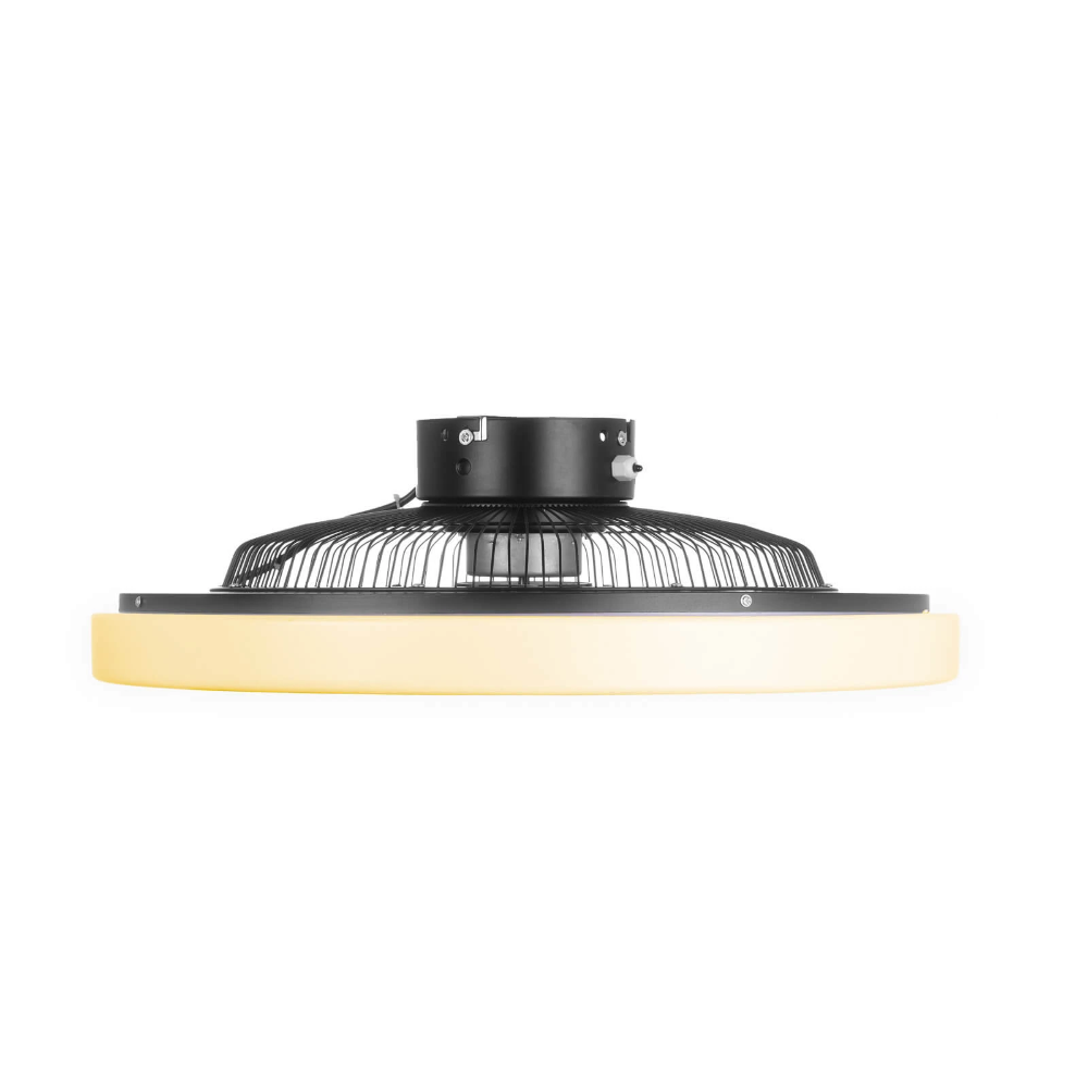Miniatuur van Eurom plafond ventilator met lamp 43W 3 standen diameter 30CM met afstandsbediening - zwart (385298)