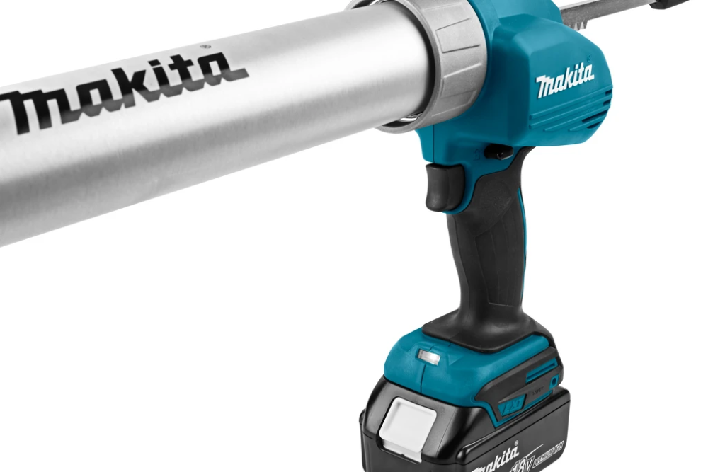 Miniatuur van Makita accu lijm- en kitspuit met spuitmond en patroonhouder voor kitkokers en worsten 18V basic body in koffer (DCG180ZXK)