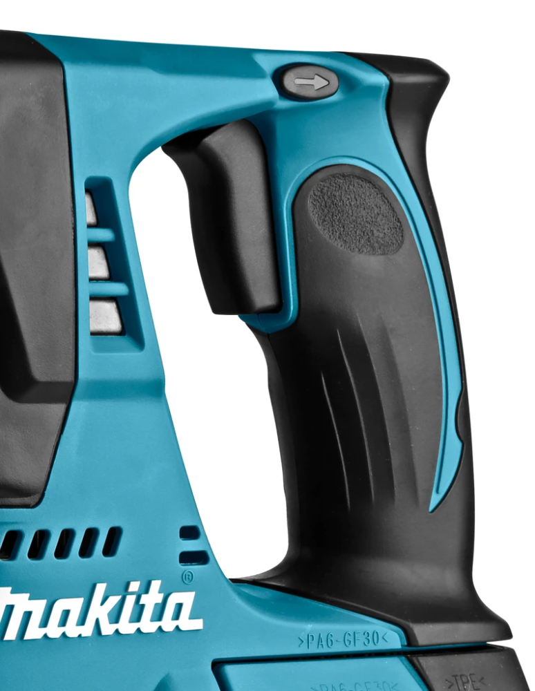 Miniatuur van Makita accu combihamer SDS-plus met snelwisselboorkop 2J incl. stofafzuiging 18V basic body in Mbox (DHR243ZJW)