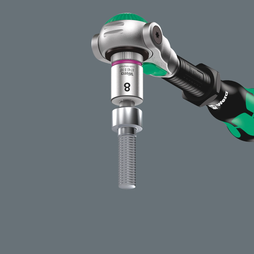 Miniatuur van Wera dopsleutelset 8100 SB All-in zyklop speed-ratelset, 3/8" - 35‑delig (05003536001)