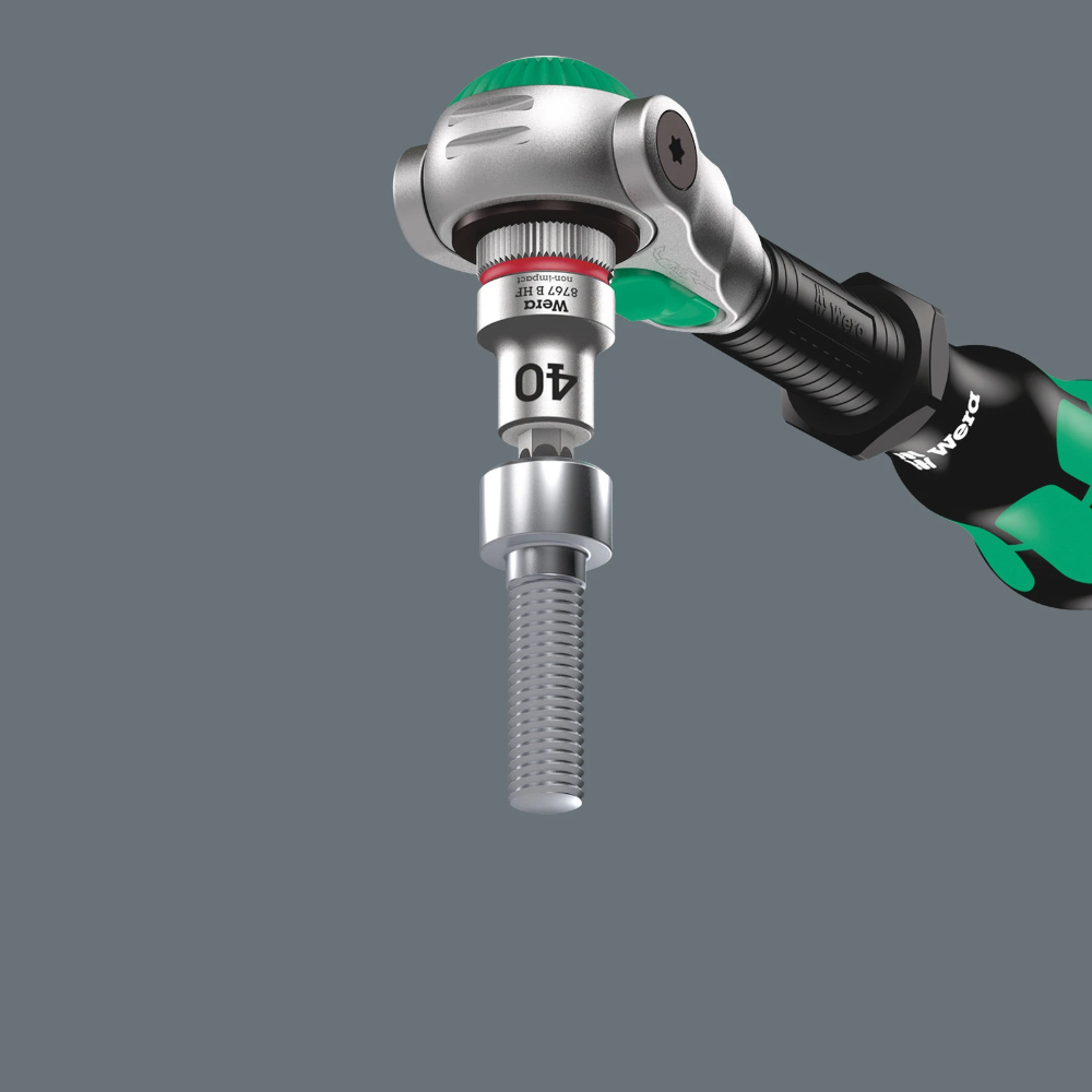 Miniatuur van Wera dopsleutelset 8100 SB All-in zyklop speed-ratelset, 3/8" - 35‑delig (05003536001)