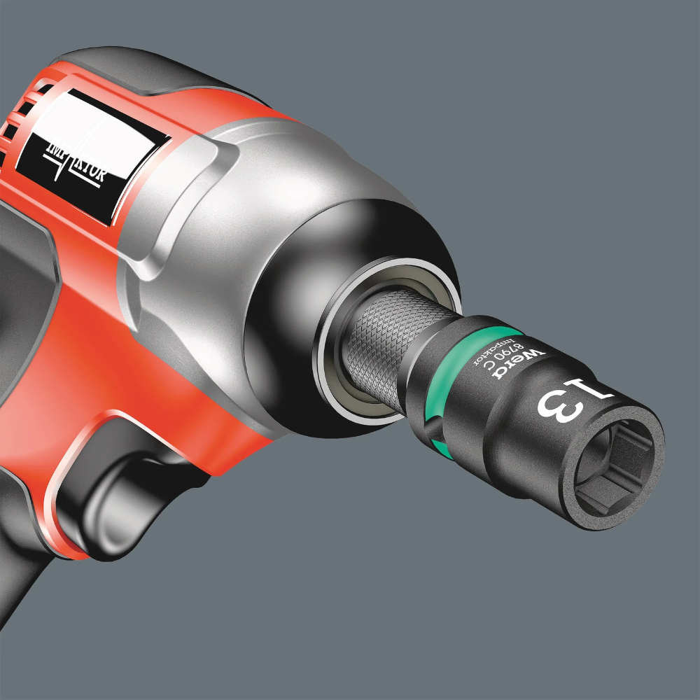 Miniatuur van Wera dopsleutelset riem C Impaktor 1 1/2" - 10‑delig (05004580001)