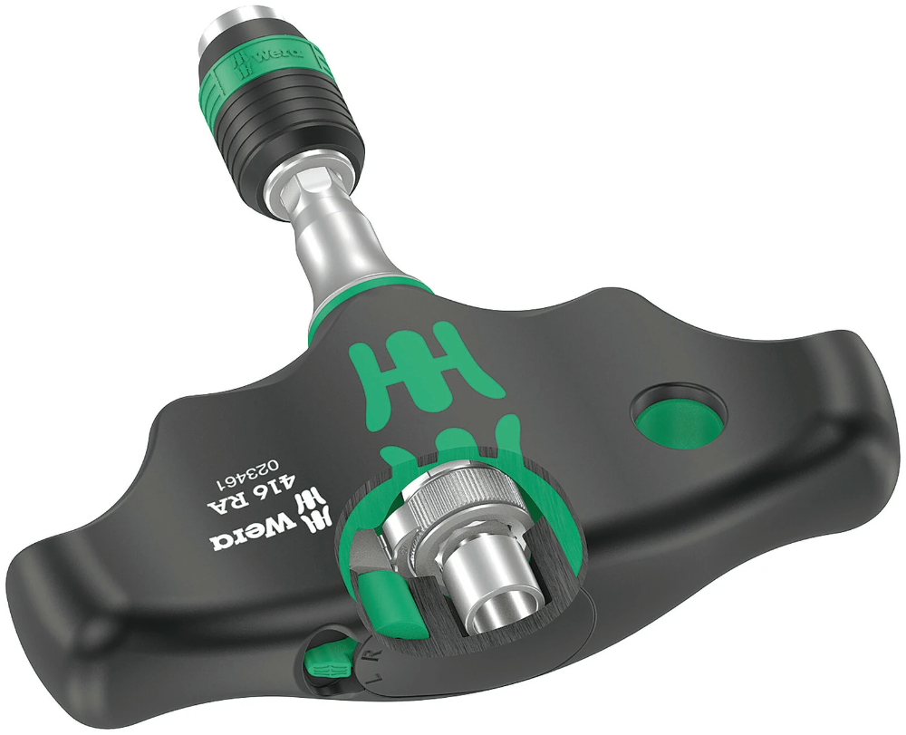Miniatuur van Wera bithandhouder met ratelfunctie 416 RA T-greep (05023461001)