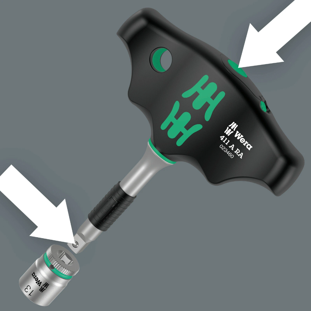 Miniatuur van Wera bithandhouder set Kraftform kompakt 400 RA Set 2 - 9-delig(05023470001)