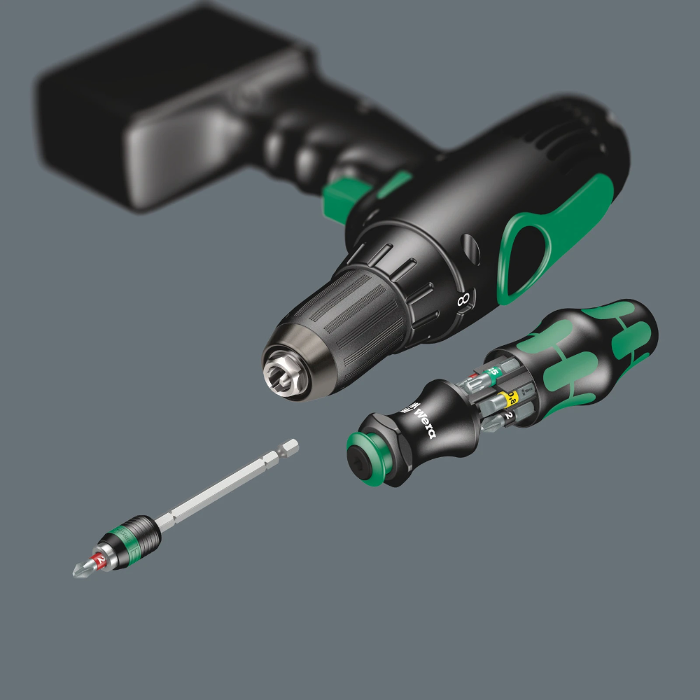 Miniatuur van Wera bitset met etui Kraftform kompakt 20 tool finder 1 - 7-delig (05051016001)