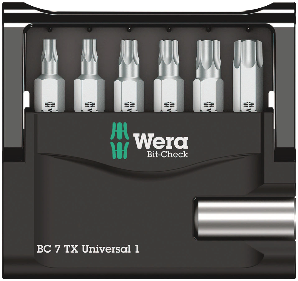 Miniatuur van Wera bitset bit-check 7 TX Universeel 1 - 7‑delig (05056294001)