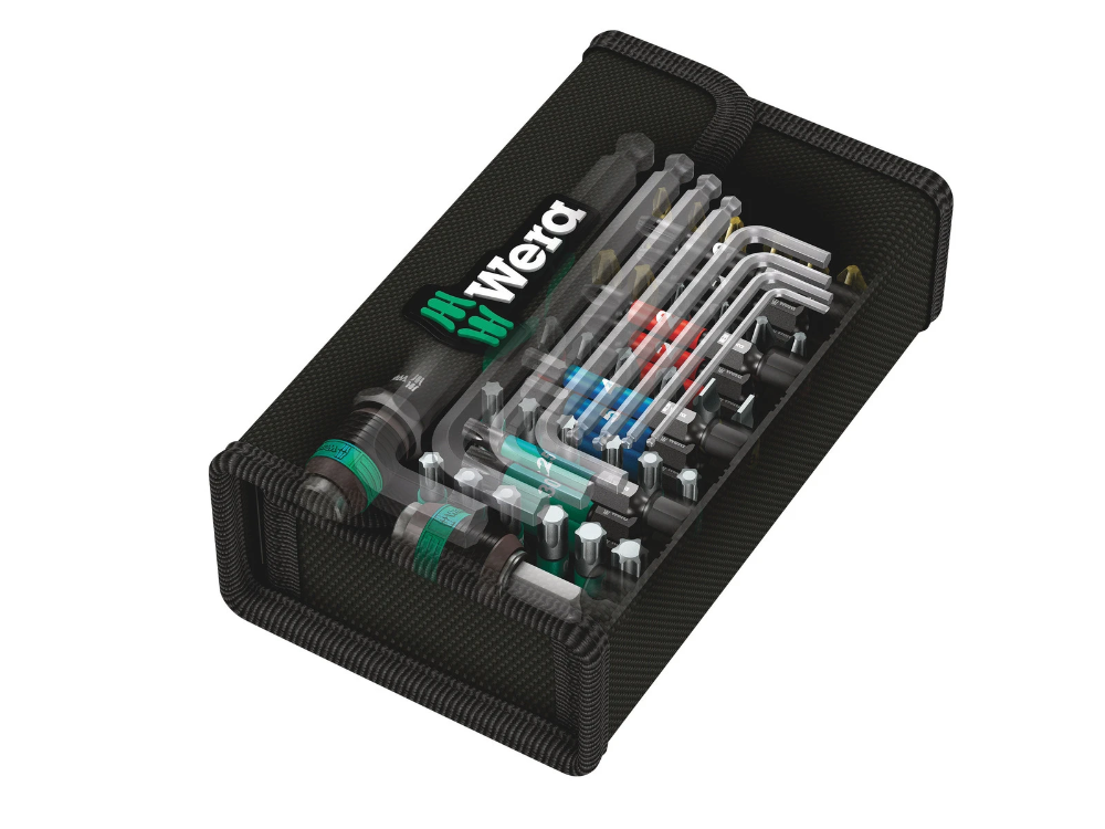 Miniatuur van Wera bitset in vouwtas kraftform kompakt 100, 52‑delig (05057460001)