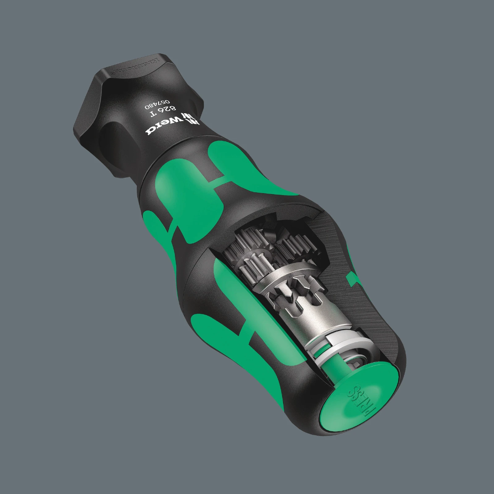 Miniatuur van Wera bitset in vouwtas kraftform kompakt turbo 1 - 19‑delig (05057482001)