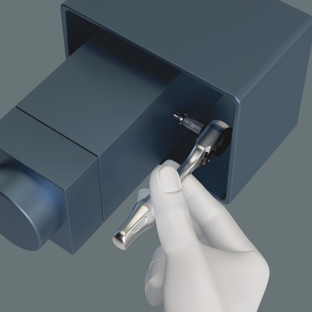 Wera gereedschapsset kraftform kompakt H1 hout - 41‑delig (05135939001)