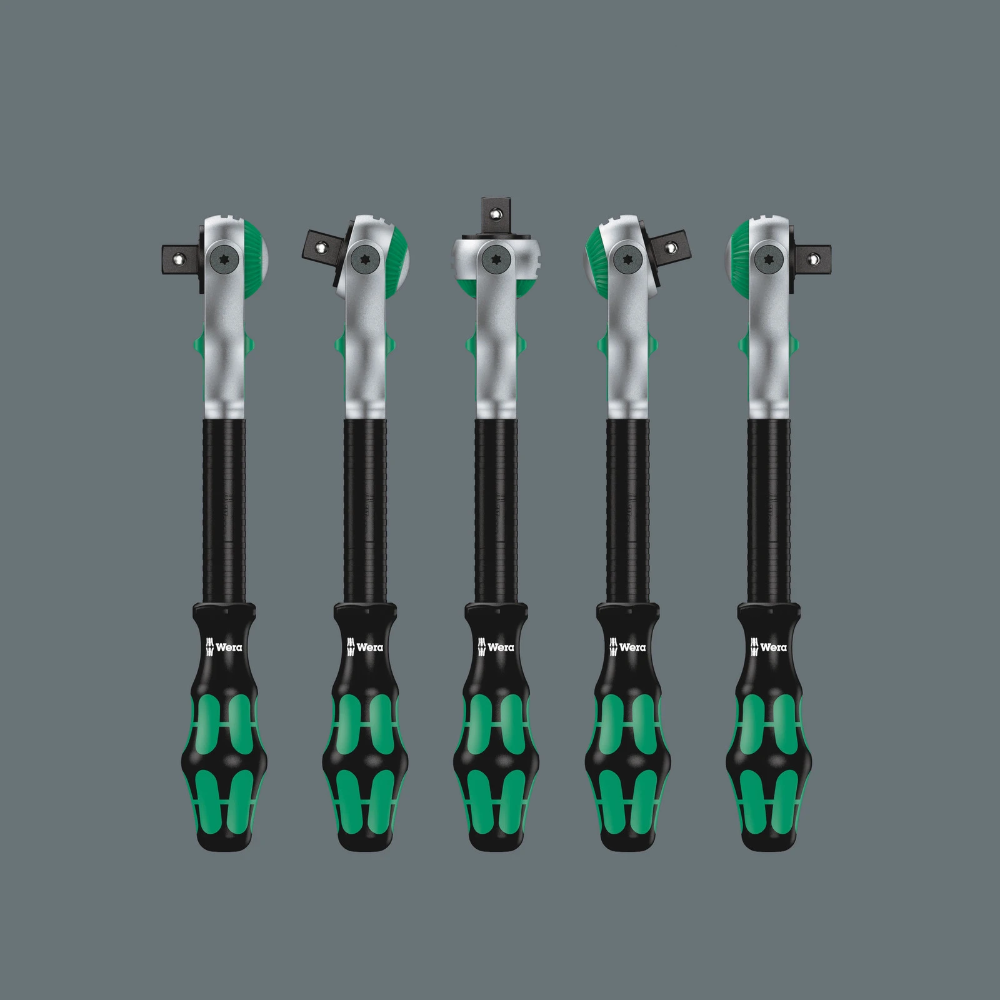 Miniatuur van Wera schuimrubberen inzetstuk met 8000 C Zyklop ratel 1/2" Set 1 - 31‑delig (05150112001)