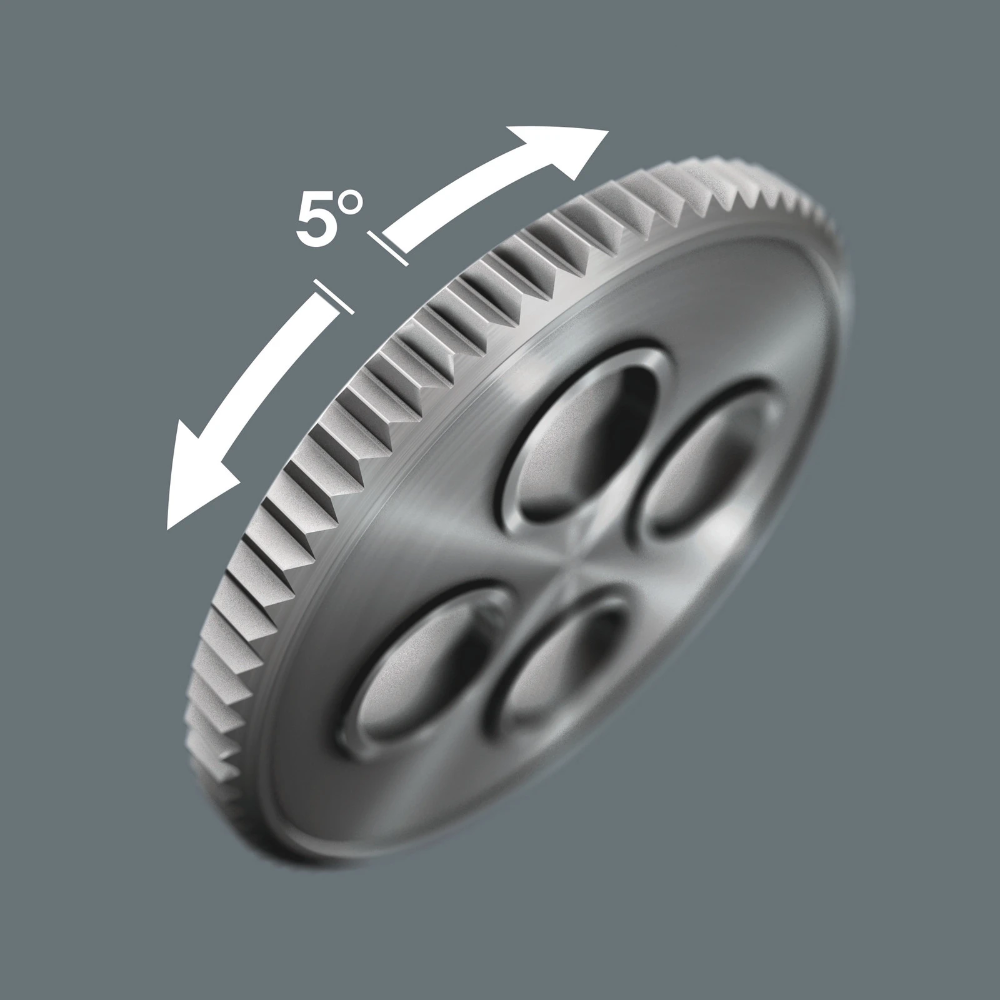 Miniatuur van Wera schuimrubberen inzetstuk met 8000 C Zyklop ratel 1/2" Set 1 - 31‑delig (05150112001)