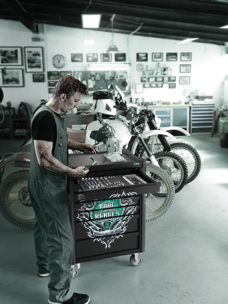 Miniatuur van Wera werkplaatswagen Tool Rebel 1 - 94 delig (05150130001)