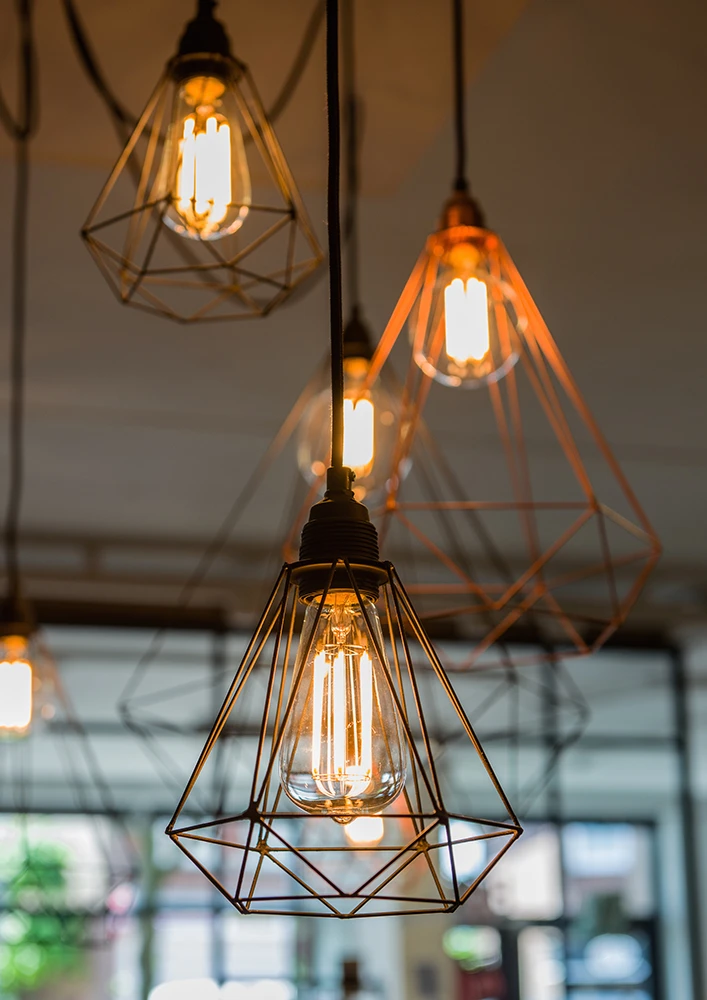 Miniatuur van Bailey LED lamp filament buis eenkneeps E27 5.8W 450lm warm wit 2000K dimbaar (80100037174)