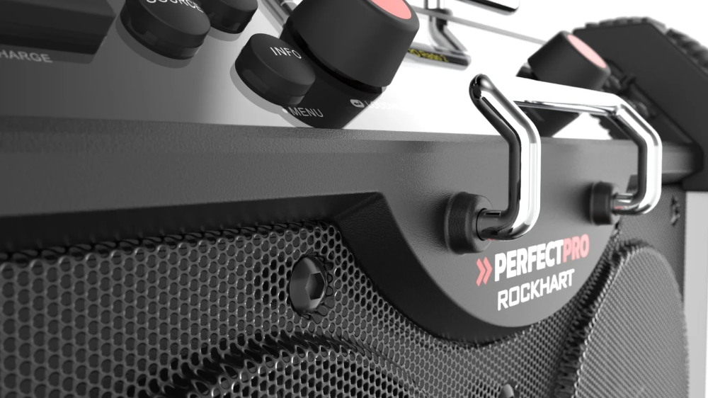 Miniatuur van PerfectPro bouwradio Rockhart Bluetooth DAB+ FM AUX 2x30W IP44 (RH4)