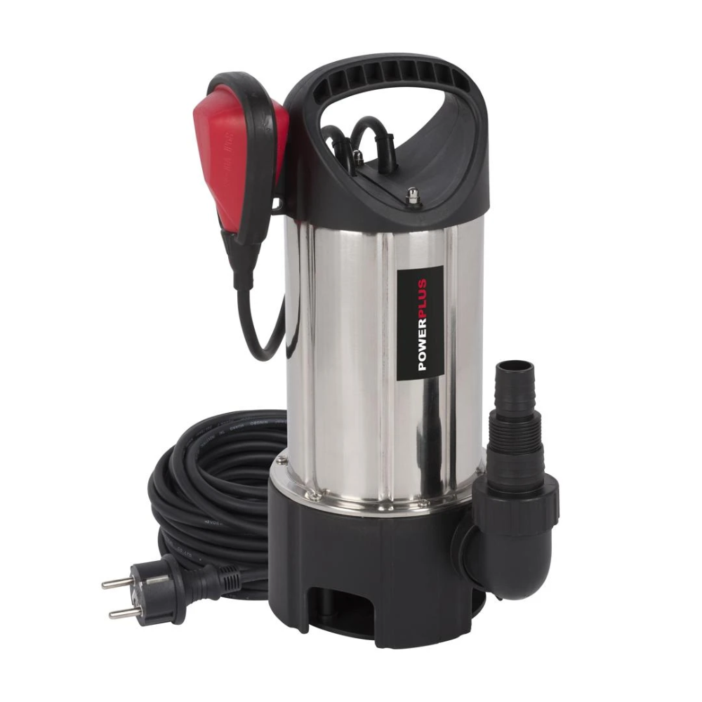 Miniatuur van PowerPlus vuil- en schoonwater dompelpomp RVS 230V 900W 13000 l/h (POWEW67915)