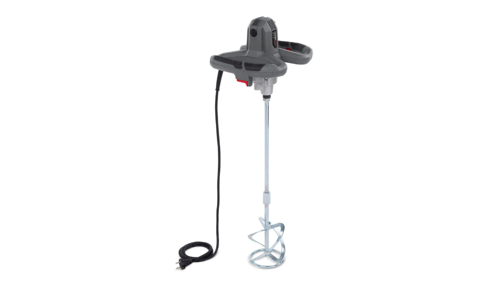 PowerPlus betonmixer verfmixer 230V 1200W 6 snelheden - compleet met mengstaaf (POWE80070)