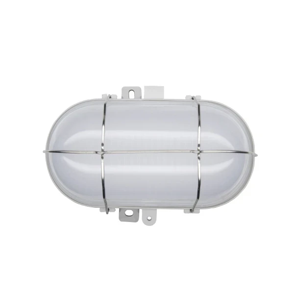 Miniatuur van INTERLight Bulkhead LED 6W 3000K-4000K-5000K wit/grijs polycarbonaat IP54 (IL-BH6P)