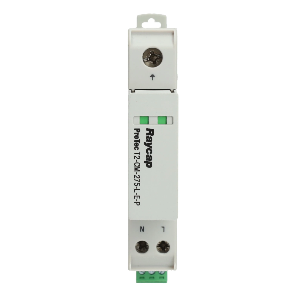 Raycap overspanningsbeveiliging type 2+3 TN-S (ProTec T2-CM-275-2+0-L-E-R)
