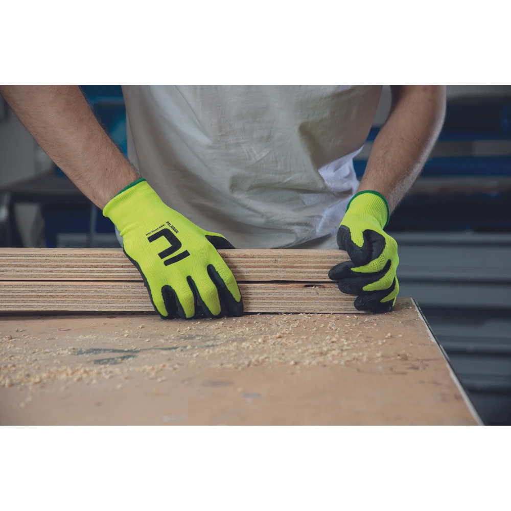 Miniatuur van Cerva Palawan nylon handschoen met latex coating maat 11 (0108002999110BN)