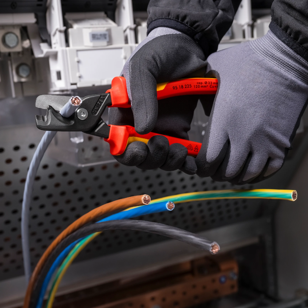 Miniatuur van KNIPEX StepCut XL kabelschaar capaciteit 120mm2 lengte 234mm VDE comfort handgreep (9518225)