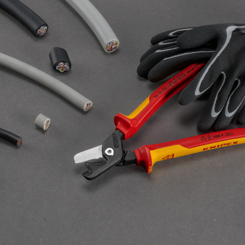 Miniatuur van KNIPEX StepCut XL kabelschaar capaciteit 120mm2 lengte 234mm VDE comfort handgreep (9518225)