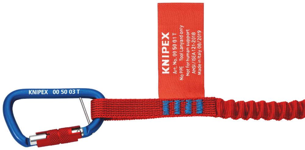 Miniatuur van KNIPEX karabijnhaak TT draagcapaciteit tot 6kg - per 2 stuks (005003TBK)