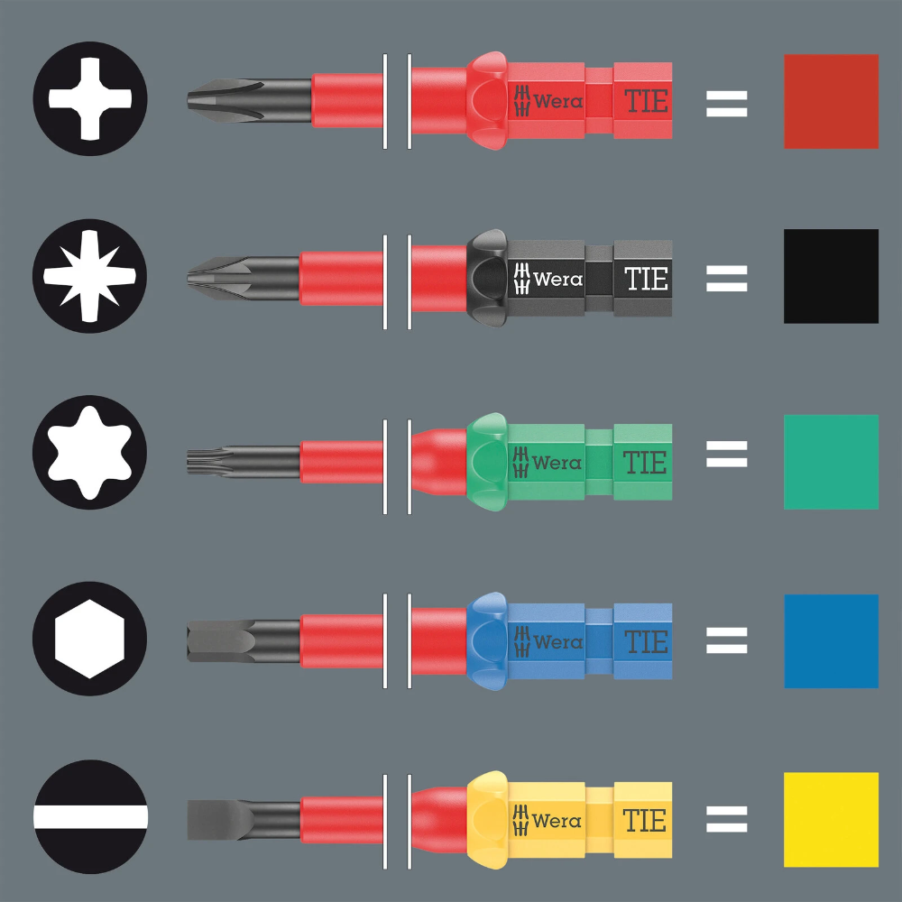 Miniatuur van Wera schroevendraaierset met verwisselbare klingen Kompakt VDE 18-delig (05006613001)