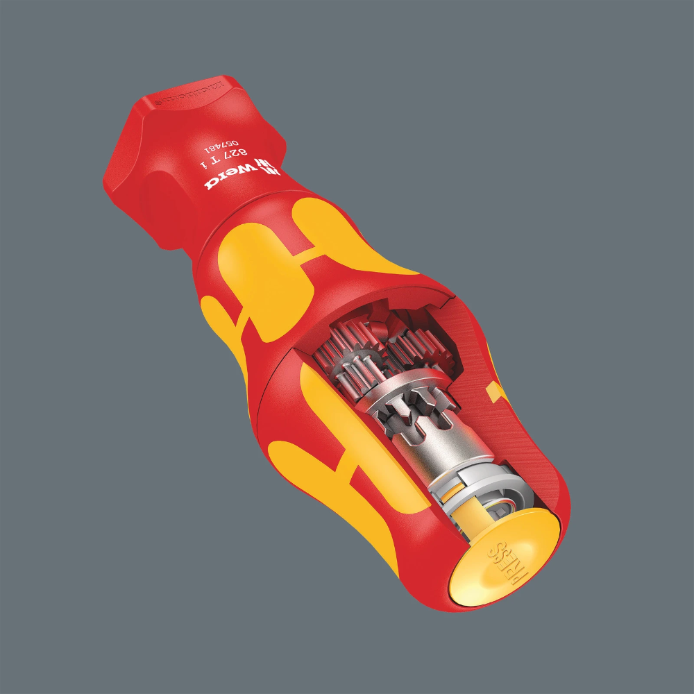 Wera schroevendraaierset met verwisselbare klingen Kraftform Kompakt Turbo 16-delig (05006640001)