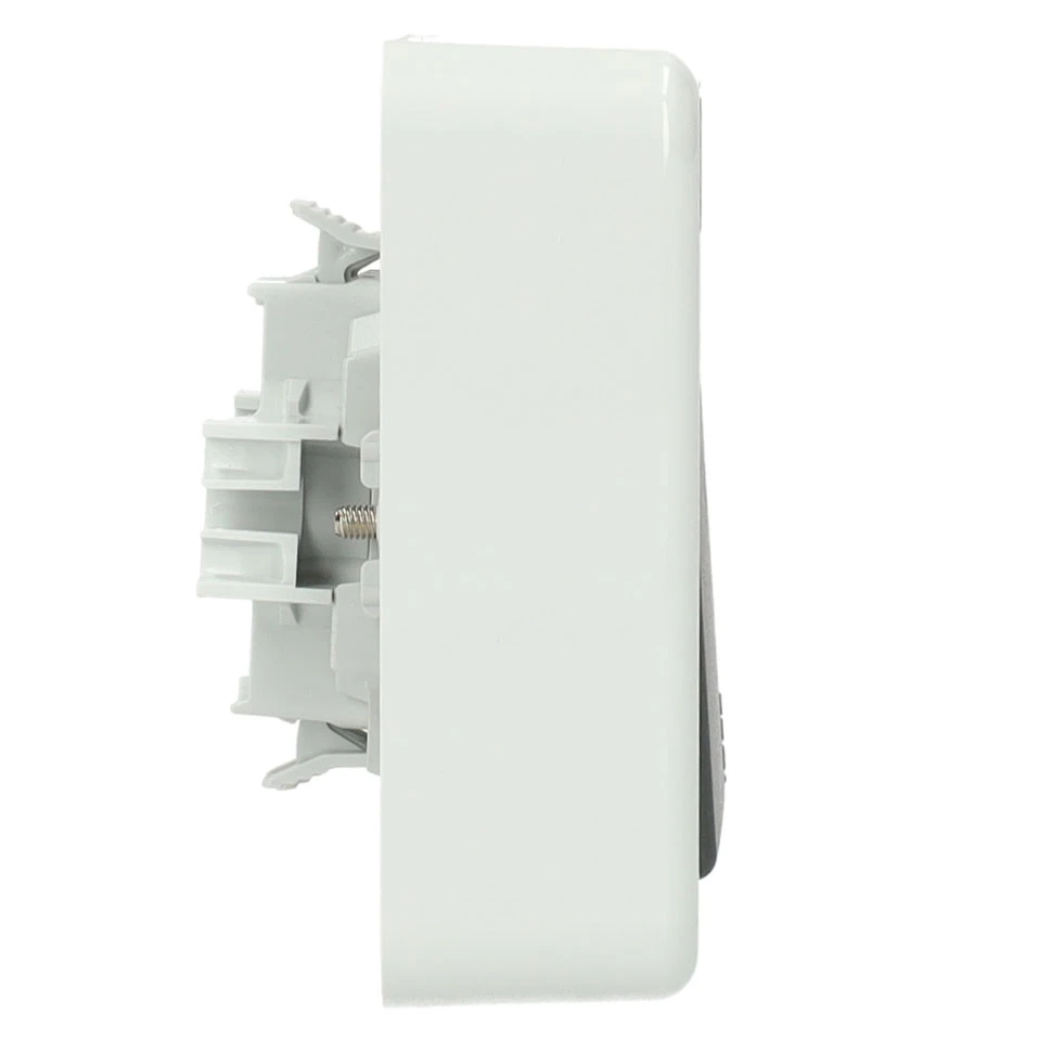 Miniatuur van Gira wipdrukcontact maakcontact aMC + BSF (BK) SW opbouw - grijs (315235)