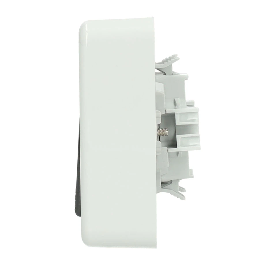 Miniatuur van Gira wipdrukcontact maakcontact aMC + BSF (BK) SW opbouw - grijs (315235)