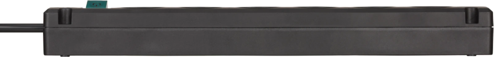 BRENNENSTUHL stekkerdoos 5-voudig met 2 x USB C zwart - 3 meter (1150660415)