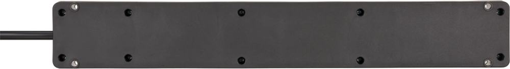 BRENNENSTUHL stekkerdoos 5-voudig met 2 x USB C zwart - 3 meter (1150660415)