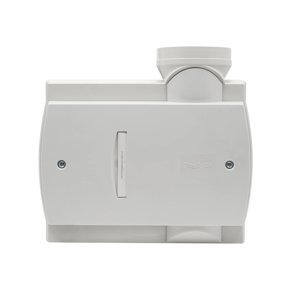 Miniatuur van Orcon Compact-10RHB mechanische ventilatie unit 355 m3/h met ingebouwde vochtsensor en afstandsbediening 15RF - randaarde stekker (21100080)