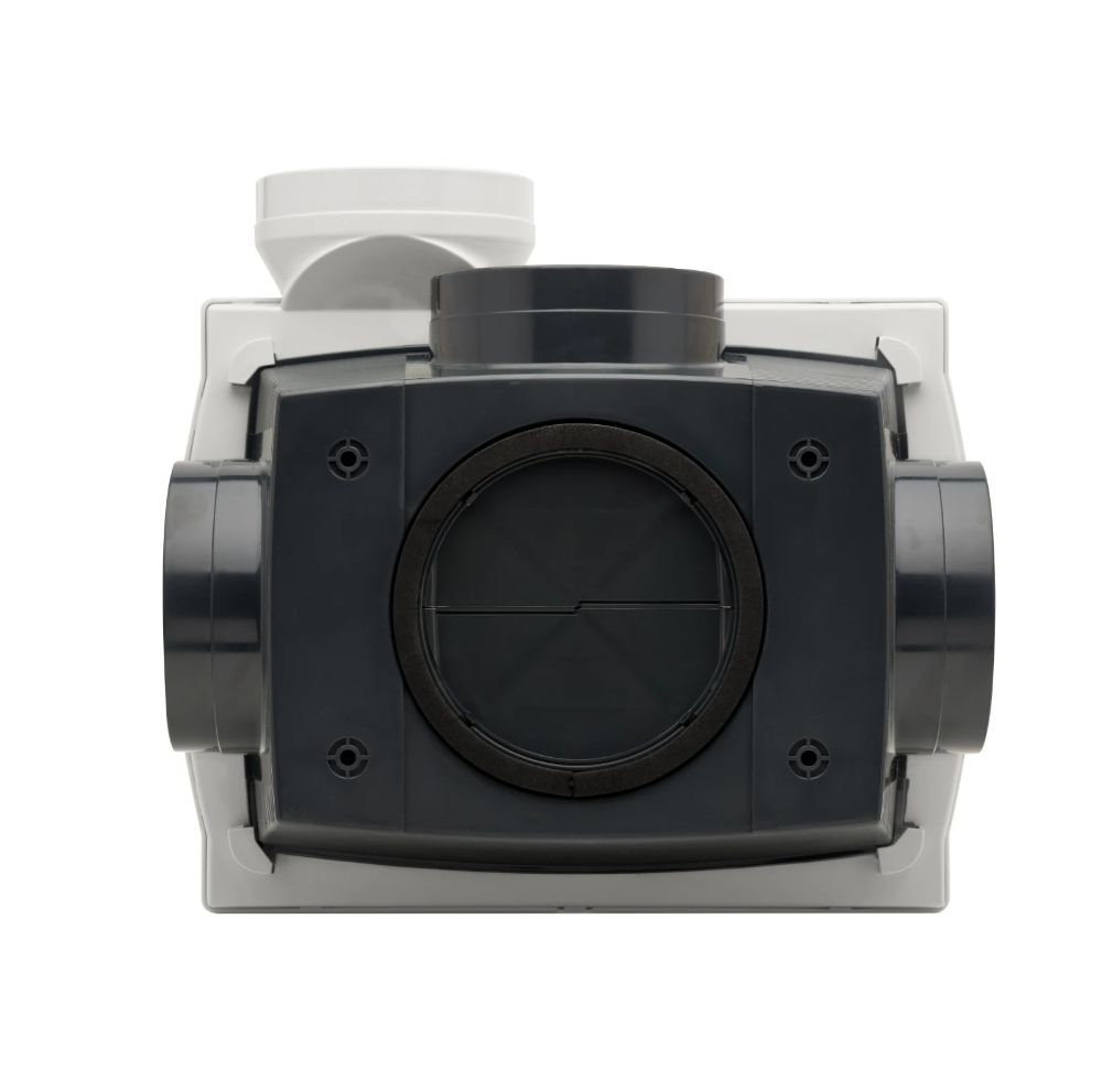 Miniatuur van Orcon Compact-10RHB mechanische ventilatie unit 355 m3/h met ingebouwde vochtsensor en afstandsbediening 15RF - randaarde stekker (21100080)