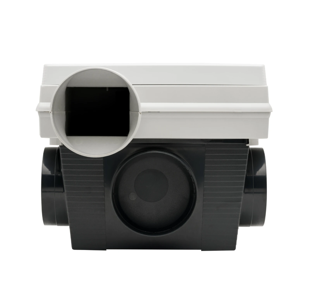 Miniatuur van Orcon Compact-10RHB mechanische ventilatie unit 355 m3/h met ingebouwde vochtsensor en afstandsbediening 15RF - randaarde stekker (21100080)