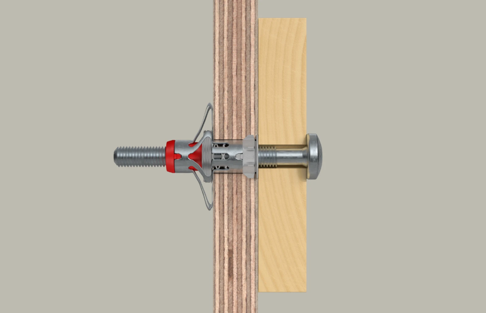 Miniatuur van Fischer DuoHM hollewandplug 6x55mm met PH TX cilinderkop schroef M6x55mm - per 25 stuks (572925)