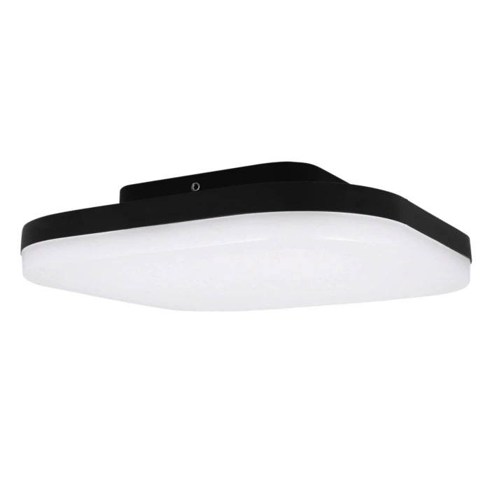 Miniatuur van Yphix Borg LED plafondlamp wandlamp 11W 870lm 3000K IP65 zwart (50241030)