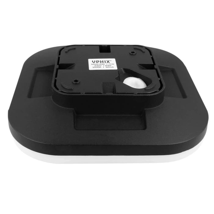 Miniatuur van Yphix Borg LED plafondlamp wandlamp 11W 870lm 3000K IP65 zwart (50241030)