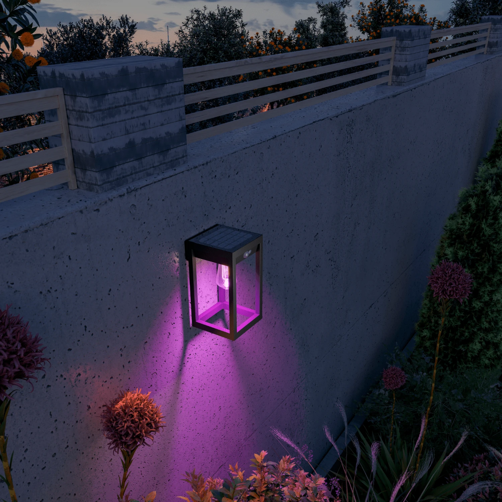 Miniatuur van Calex Smart Outdoor wandlamp RGB en CCT 24V 9W 390lm IP44 (5401001300)