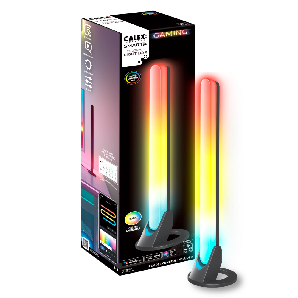 Miniatuur van Calex Gaming monitor LED light bar RGBIC 4.5W (6201000500)