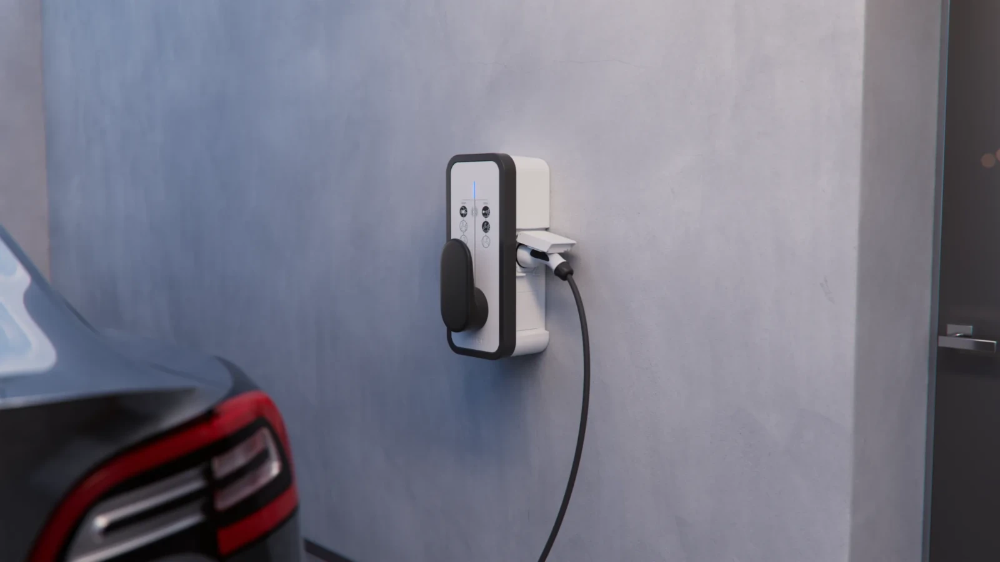 Miniatuur van Hager Witty Start laadstation type 2 (11-22kW) met sleutelschakelaar - wit (XEV1K11T2)